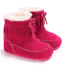 Load image into Gallery viewer, Children's Autumn Winter 2021 Children's Cotton Boots Anti Slip Warm Children's Snow Boots