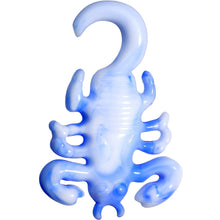Load image into Gallery viewer, 4G Blue White Acrylic Scorpion Hanger Plug