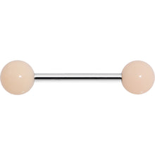 Load image into Gallery viewer, Flesh Forward Acrylic Barbell Tongue Ring