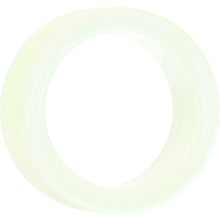 Load image into Gallery viewer, 1 inch Iridescent Green Acrylic Screw Fit Tunnel Plug