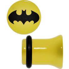 Load image into Gallery viewer, 0G Officially Licensed Batman Yellow Single Flare Plug Set