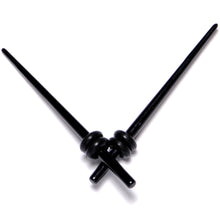 Load image into Gallery viewer, 14G to 00G 18 Piece Black Acrylic Ear Stretching Taper Kit