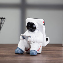 Load image into Gallery viewer, Creative Astronaut Spaceman Phone Holder For Desk Cell Phone Stand Tablets Holder Supporter