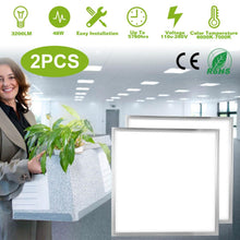 Load image into Gallery viewer, 48W 2×2FT LED Panel Light 3200LM