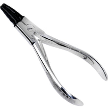 Load image into Gallery viewer, Body Jewelry Ring Opening Pliers with Black Rubber Tip - 6 Inch