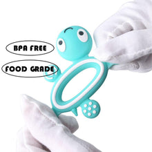 Load image into Gallery viewer, Silicone Teethers Food Grade Tiny Rod Teething Baby Shower Gifts Cartoon Animals Teether Let's Make 1pc