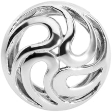 Load image into Gallery viewer, 20mm Stainless Steel Eye of the Storm Saddle Plug
