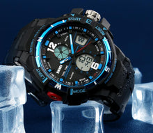 Load image into Gallery viewer, Fashion Digital Army Military Watch Mens Sports Wristwatch Shock Resist Clock Quartz Watch Waterproof 50M