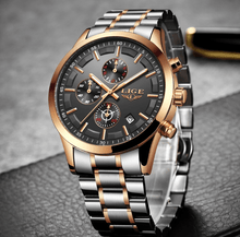 Load image into Gallery viewer, Men's Waterproof Watch With Chronometers And Date Display Unique Design Perfect Gift