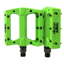 Load image into Gallery viewer, Ultralight Flat Pedals Nylon Bicycle Pedal Mountain Bike Platform Pedals 3 Sealed Bearings Cycling Pedals For Bicycle Mountain Bike Pedals Pedals Bicycle Flat Pedals Bearing Lightweight Platform For Road Mountain Bike