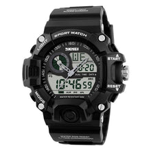 Load image into Gallery viewer, Sport Famous Watch for Men Military Army Watch With Led Digital Display Analog Shock and Alarm clock and Night Mode