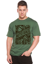 Load image into Gallery viewer, Auto Race Men's Bamboo Viscose/Organic Cotton Short Sleeve Graphic T-Shirt