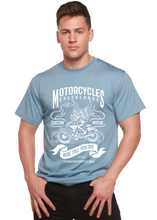 Load image into Gallery viewer, Motorcycles Men's Bamboo Viscose/Organic Cotton Short Sleeve Graphic T-Shirt