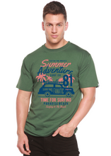 Load image into Gallery viewer, Sammer Adventure Spun Bamboo® Men's Bamboo Viscose/Organic Cotton Short Sleeve Graphic T-Shirt