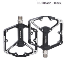 Load image into Gallery viewer, Bicycle Pedal Non-Slip Bike Pedals Aluminum Alloy Flat Platform Applicable Waterproof Cycling Accessories Bike Pedals Road Bicycle Pedals Cleats Set Clipless Pedals Compatible With Road Bikes