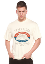 Load image into Gallery viewer, Spark Plugs Spun Bamboo® Men's Bamboo Viscose/Organic Cotton Short Sleeve Graphic T-Shirt