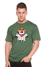 Load image into Gallery viewer, Cowboy Ghost Unisex Bamboo Viscose/Organic Cotton Short Sleeve Graphic T-Shirt