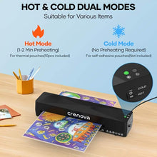 Load image into Gallery viewer, Crenova A4 Laminator – Hot & Cold Modes, Compact Design