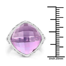 Load image into Gallery viewer, 8.40 Carat Genuine Amethyst .925 Sterling Silver Ring