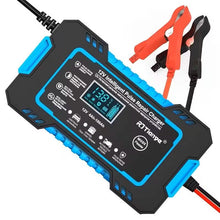 Load image into Gallery viewer, 12V Intelligent Pulse Repair Smart Battery Charger with LCD Display