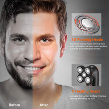 Load image into Gallery viewer, 4D Electric Shavers Razor IPX7 Rechargeable Beard Trimmer