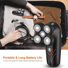 Load image into Gallery viewer, 4D Electric Shavers Razor IPX7 Rechargeable Beard Trimmer