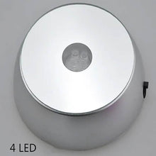 Load image into Gallery viewer, 4 LEDs Illuminated Base Lamp