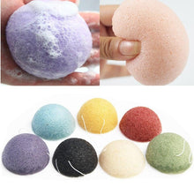 Load image into Gallery viewer, 4pcs Cleanse Sponge Natural Wash Cleaning Sponge Puff Face Organic Natural Facial Sponge For Womens Mens