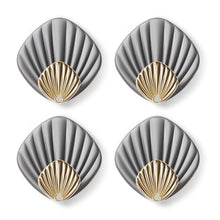 Load image into Gallery viewer, 4pcs Creative Shell Shape Wall Hanging Hook Punch-free Strong Adhesive Hook Bathroom Kitchen Wall-mounted Seamless Sticky Hook Shell Hook Non-Punching Strong Adhesive Adhesive Hook Bearing Door Behind Wall Bathroom Kitchen Key Holder