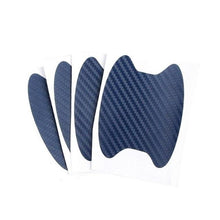 Load image into Gallery viewer, 4Pcs/Set Car Door Sticker Carbon Fiber Scratches Resistant Cover Scratches Resistant Cover Auto Handle Protection Film Exterior Styling Accessories Door Sticker Carbon Fiber Scratches Resistant Cover Car Handle Protection Film Exterior Styling Accessories
