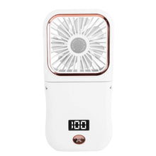 Load image into Gallery viewer, 5-in-1 Folding Rechargeable Hands Free Mini Fan