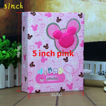 Load image into Gallery viewer, 5 Inch 200photos 7 inch 100photos Insert Pockets Children Album Cartoon Interleaf Handmade DIY Photo Albums Birthday Gift Family Scrapbook Albums Family Anniversary Gift For Couple
