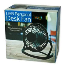Load image into Gallery viewer, 5-Inch USB Personal Desk Fan