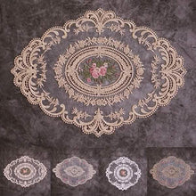 Load image into Gallery viewer, 5-Pack: 3 Styles Vintage Lace Embroidery Placemat