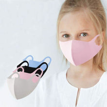 Load image into Gallery viewer, 5-Pack: Kids Reusable Fitted Face Mask