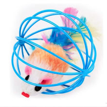 Load image into Gallery viewer, 5-Pack: Pet Cat Kitten Playing Mouse Ball Cage