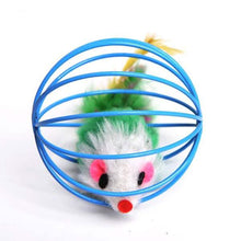 Load image into Gallery viewer, 5-Pack: Pet Cat Kitten Playing Mouse Ball Cage