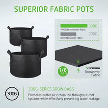 Load image into Gallery viewer, 5-Pack: Plant Grow Bags