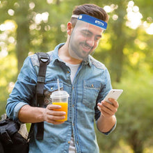 Load image into Gallery viewer, 5-Pack: Reusable Waterproof Transparent Face Shield