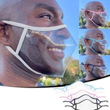 Load image into Gallery viewer, 5-Pack: Transparent Face Masks