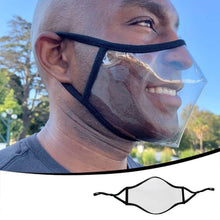 Load image into Gallery viewer, 5-Pack: Transparent Face Masks