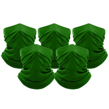 Load image into Gallery viewer, 5-Pack: Unisex Moisture Wicking Gaiter Face Neck Scarf Bandanna