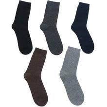 Load image into Gallery viewer, 5-Pack: Winter Warm Socks Gift Warm Wool Socks