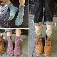 Load image into Gallery viewer, 5-Pair: Women's Winter Socks Gift Box Free Size Thick Wool Soft Warm Casual Socks