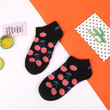 Load image into Gallery viewer, 5 Pairs Animal Food Fruit Avocado Zebra Burger Omelets Flamingo Socks Happy Cotton Ankle Funny Combed Out Of Pure Cotton Summer Casual Sock For Men And Women