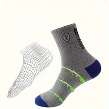 Load image into Gallery viewer, 5-Pairs: Stylish Breathable Warm Crew Socks For Men