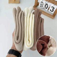 Load image into Gallery viewer, 5-Pairs: Thick Thermal Mixed Color Mid Tube Socks