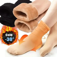 Load image into Gallery viewer, 5-Pairs: Ultra-Soft Plush Lined Thermal Socks - Comfy Mid Tube Socks