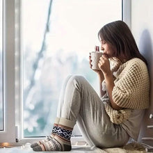 Load image into Gallery viewer, 5-Pairs: Women's Comfortable and Warm Crew Socks
