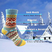 Load image into Gallery viewer, 5-Pairs: Women's Winter Socks